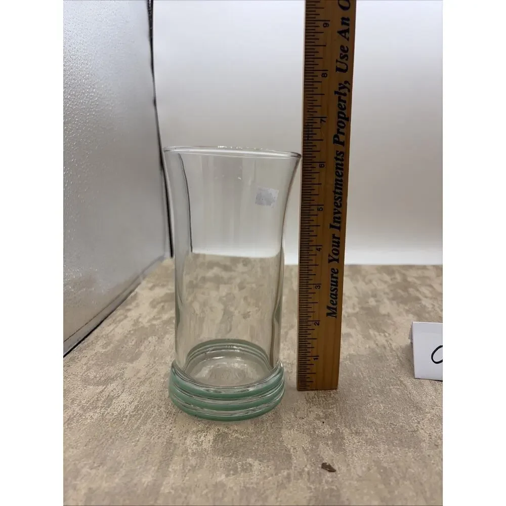 Vintage Fiesta Homer Laughlin Retired 16 Oz. Tumbler Green Colored Rings